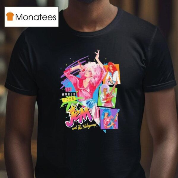 Jem And The Holograms World Tour T Shirt