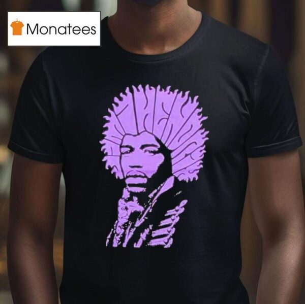 Jimi Hendrix Hair Type T Shirt