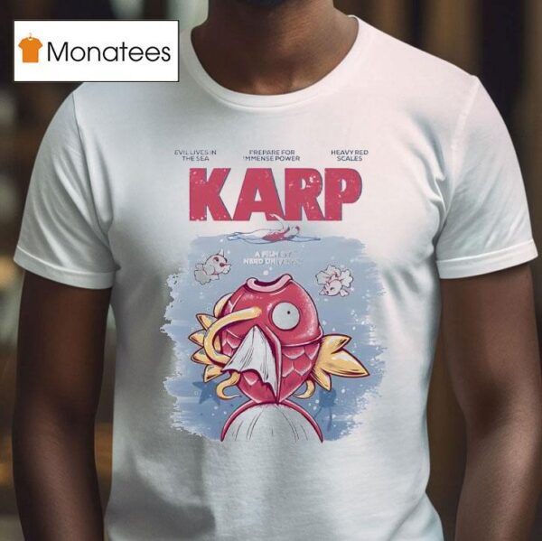 Karp A Film By Nerd Universe Style Jaws T Shirt