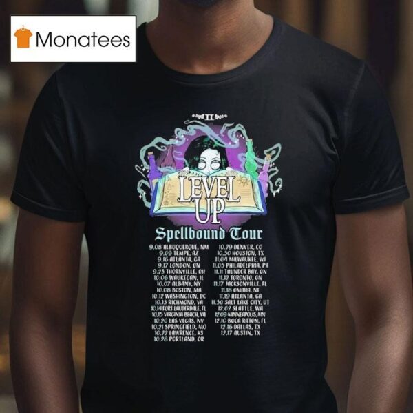 Level Up Spellbound Tour Dates T Shirt