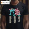 Mayday Parade Three Cheers Years Tour Dates Neon T Shirt