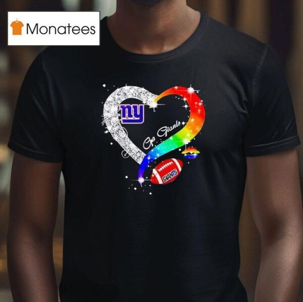 New York Giants Lgbt Pride Day Go Giants Vintage T Shirt