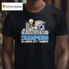Oklahoma City Thunder Champions Skyline City Players Names T Shirt