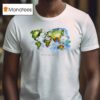 Political Sea Change Map T Shirt