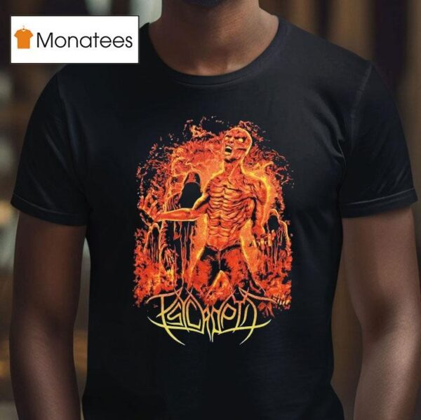 Psycroptic Burning Man T Shirt