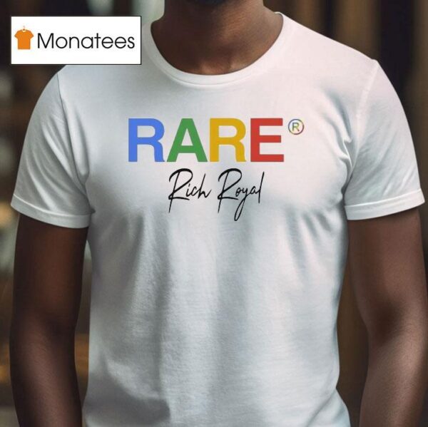 Rich Royal Rare Collab T Shirt
