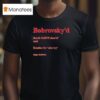 Sergei Bobrovsky Florida Panthers Bobrovsky D Definition T Shirt