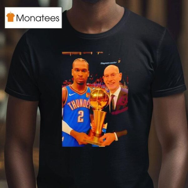 Shai Gilgeous Alexander Nba Champion Thunder Mvp T Shirt