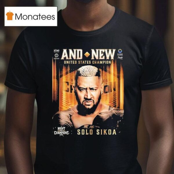 Solo Sikoa And Still United States Champion At Wwe Night Of Champions T Shirt