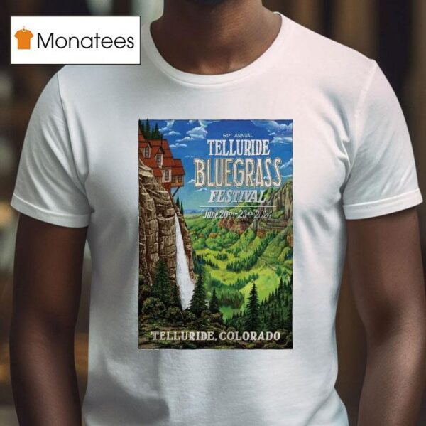 Telluride Bluegrass Festival Jun Telluride Co Shows T Shirt