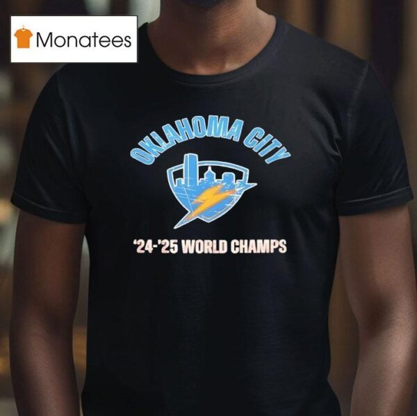 Thunder Champs Okc Basketball World Champs T Shirt