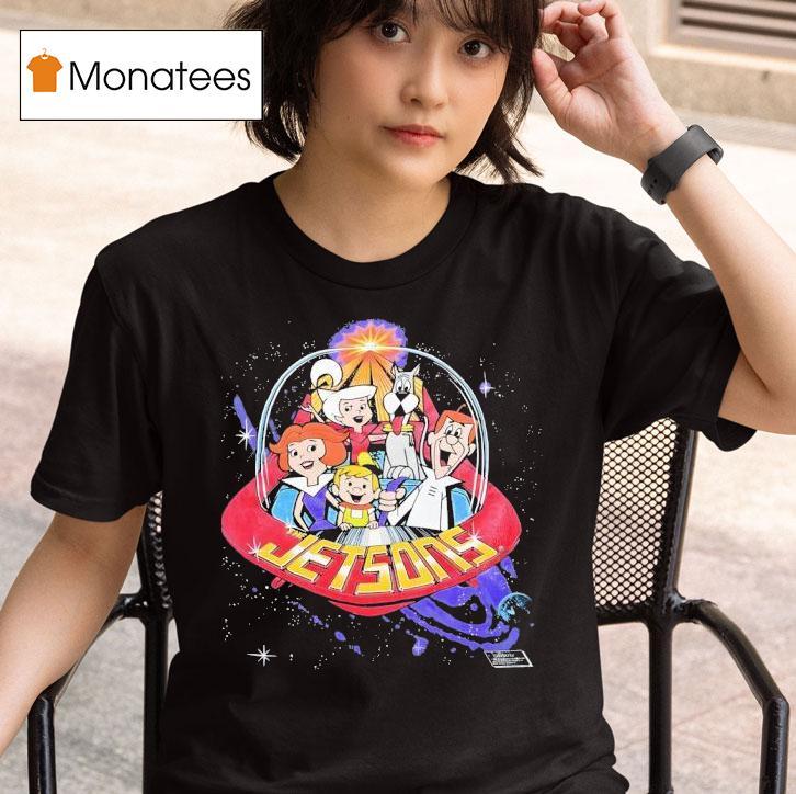   The Jetsons Spaceship Cartoon T Shirt