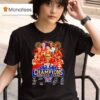 Wnba Commissioner Cup Champions Indiana Fever Signatures T Shirt