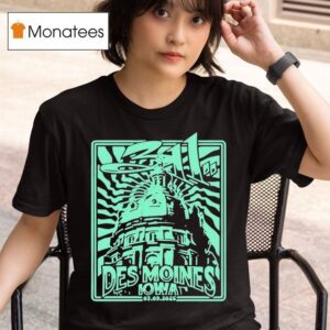 July Vibrant Music Hall Waukee Ia T Shirt