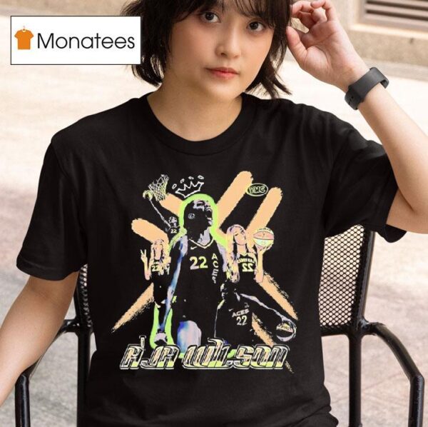 A Ja Wilson Wnba Graphic T Shirt