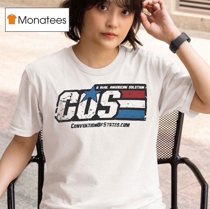 A Real American Solution Cos Conversion Of States T Shirt