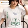 Abbotsford Canucks Calder Cup Playoffs Champs Team Graphic T Shirt