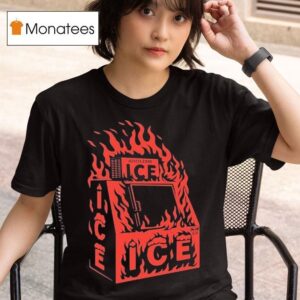 Abolish Ice Flames T Shirt