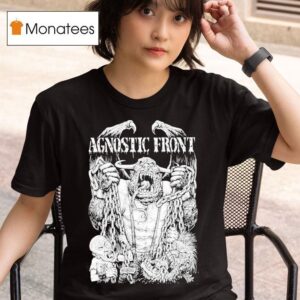 Agnostic Front Sawblade Logo T Shirt