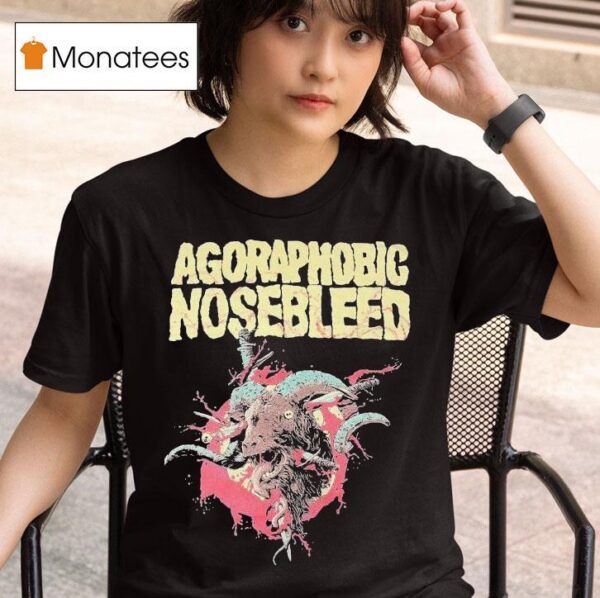 Agoraphobic Nosebleed Ram Goa T Shirt