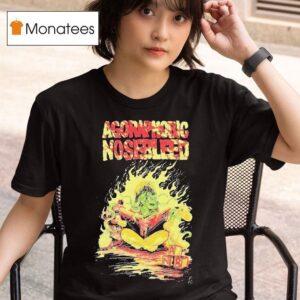 Agoraphobic Nosebleed Tentacle Book T Shirt