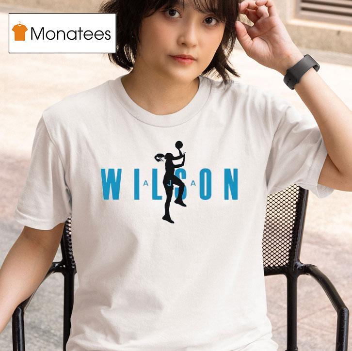 Aja Wilson Statue Basketball T Shirt