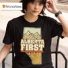 Alberta First Vintage T Shirt