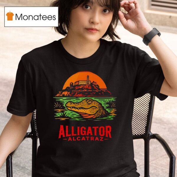 Alcatraz Alligator Vintage T Shirt