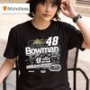 Alex Bowman Ally Darlington Nascar Hendrick Motorsports T Shirt