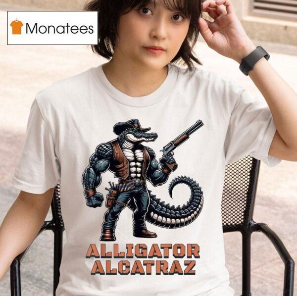 Alligator Alcatraz Florida Everglades Prison Cowboy T Shirt