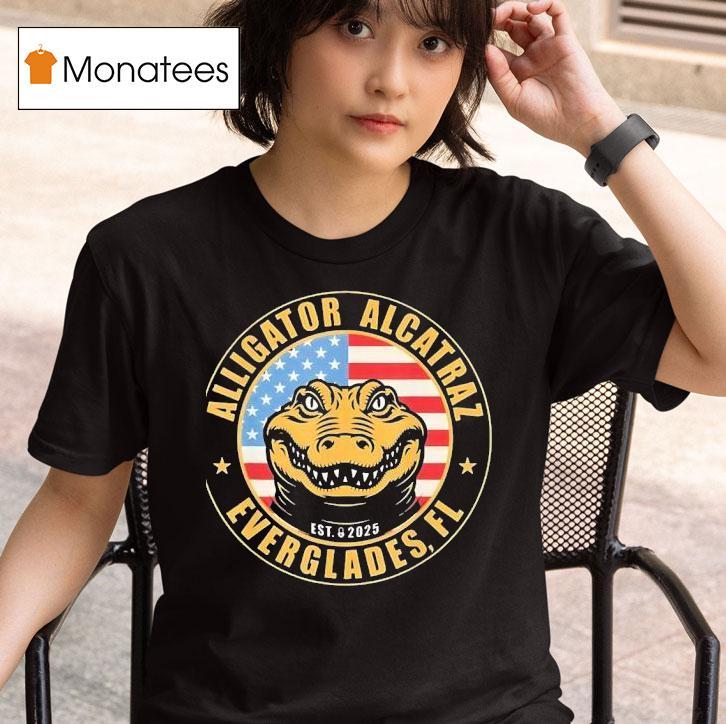 Alligator Alcatraz Florida Everglades T Shirt