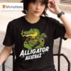Alligator Alcatraz Gator Cigarettes T Shirt