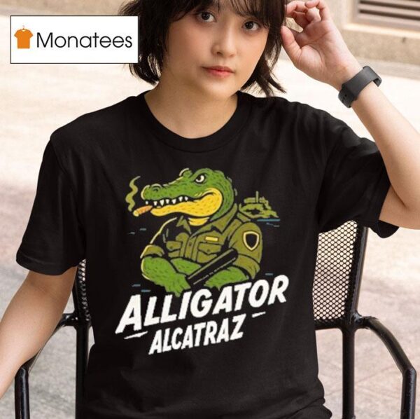 Alligator Alcatraz Gator Cigarettes T Shirt