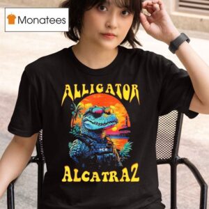 Alligator Alcatraz Ice Florida Beach T Shirt