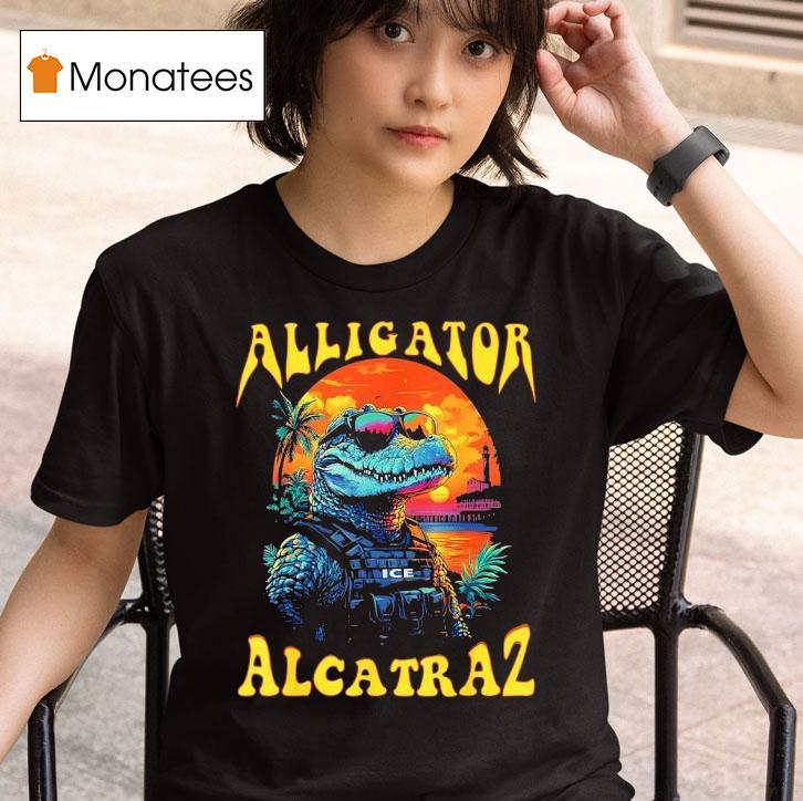 Alligator Alcatraz Ice Florida Beach T Shirt