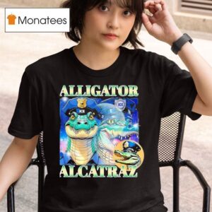 Alligator Alcatraz Ice Graphic T Shirt