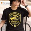 Alligator Alcatraz Warden Everglades Fl Est T Shirt
