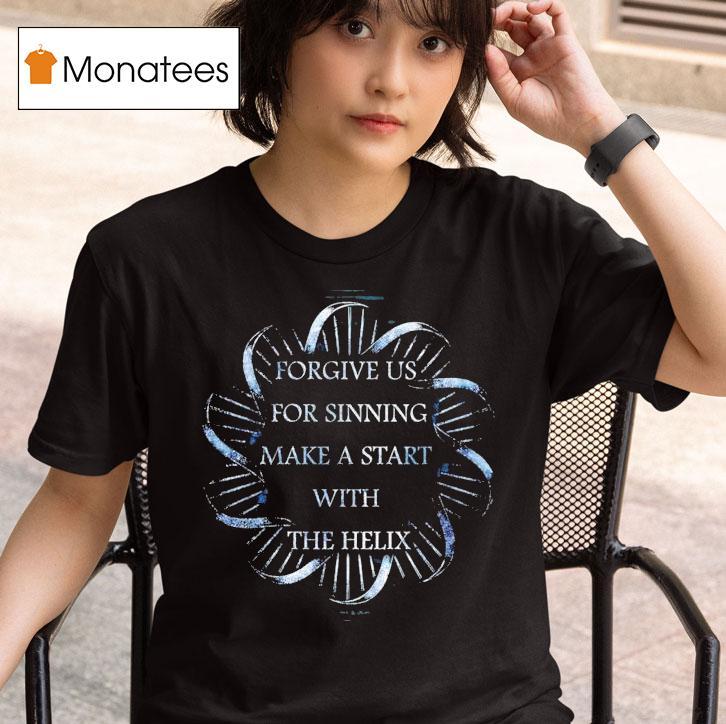 Amaranthe Forgive Us For Sinning Make A Start With The Helix T Shirt