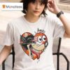 Amiri Hopeless Romantic Hear T Shirt