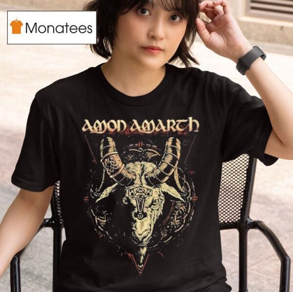 Amon Amarth In League With Heidrun Goa T Shirt