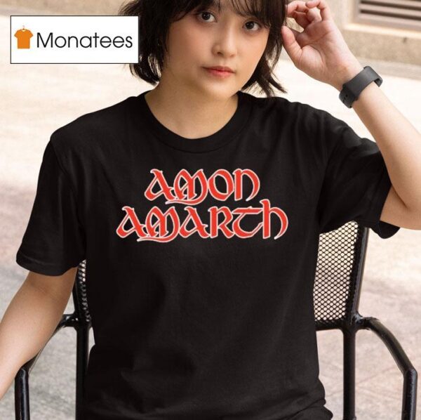 Amon Amarth Logo T Shirt