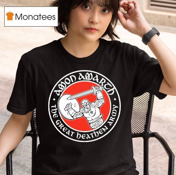 Amon Amarth The Great Heathen Warrior T Shirt