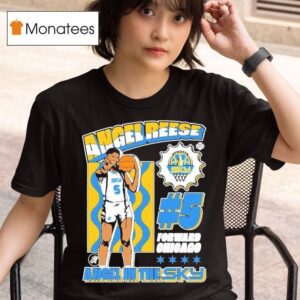 Angel Reese Chicago Sky Angel In The Sky Forward Chicago T Shirt