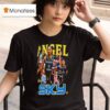 Angel Reese Chicago Sky Basketball Signature Graphic T Shirt