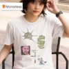 Apple Core Cigarettes T Shirt