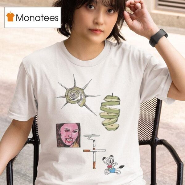 Apple Core Cigarettes T Shirt