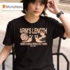 Arm S Length There S A Whole World Out There Snail T Shirt