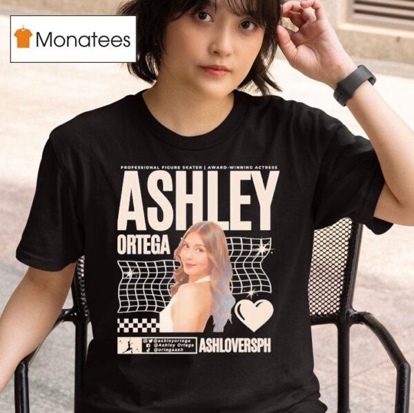 Ashley Ortega Professional Figure Skater Award Winning Actress T Shirt