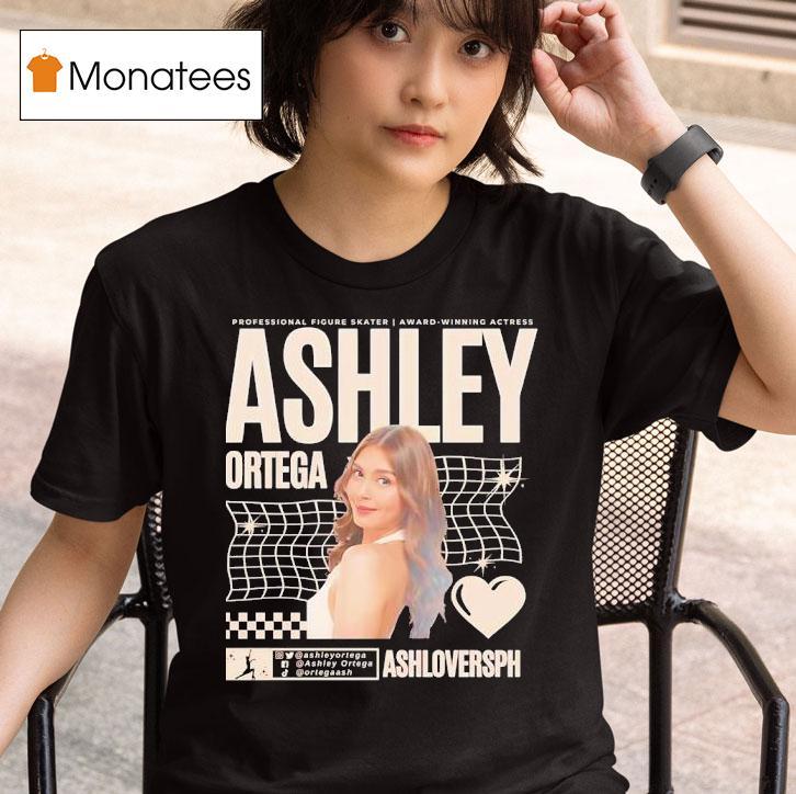 Ashley Ortega Professional Figure Skater Award Winning Actress T Shirt