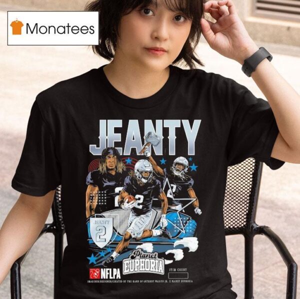 Ashton Jeanty Nflpa Planet Euphoria T Shirt